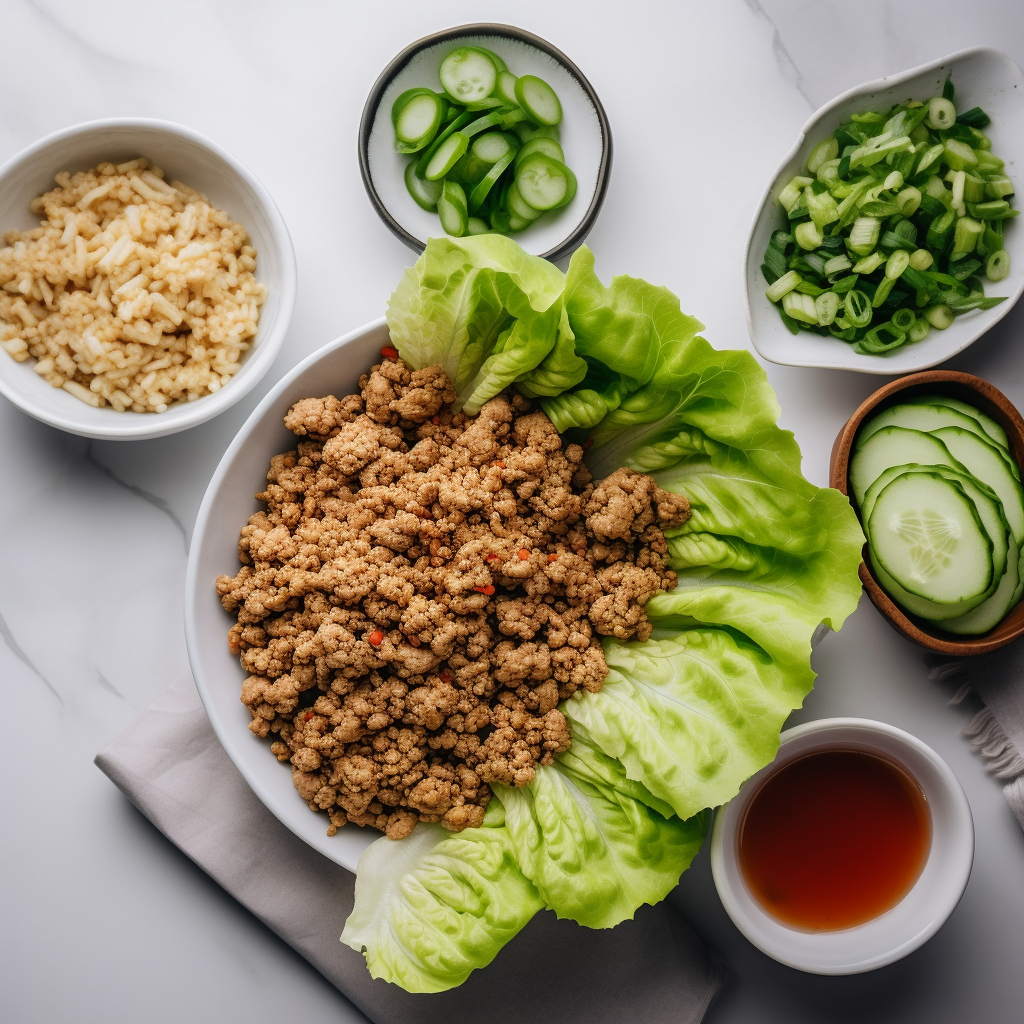 Savory Asian Turkey Lettuce Wraps With Homemade Dipping Sauce | Kerry Cooks