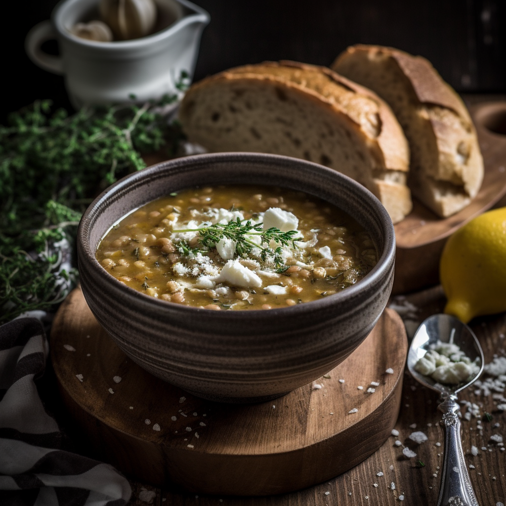 Hearty Lemony Greek Lentil Soup - A Flavorful Comfort! | Kerry Cooks