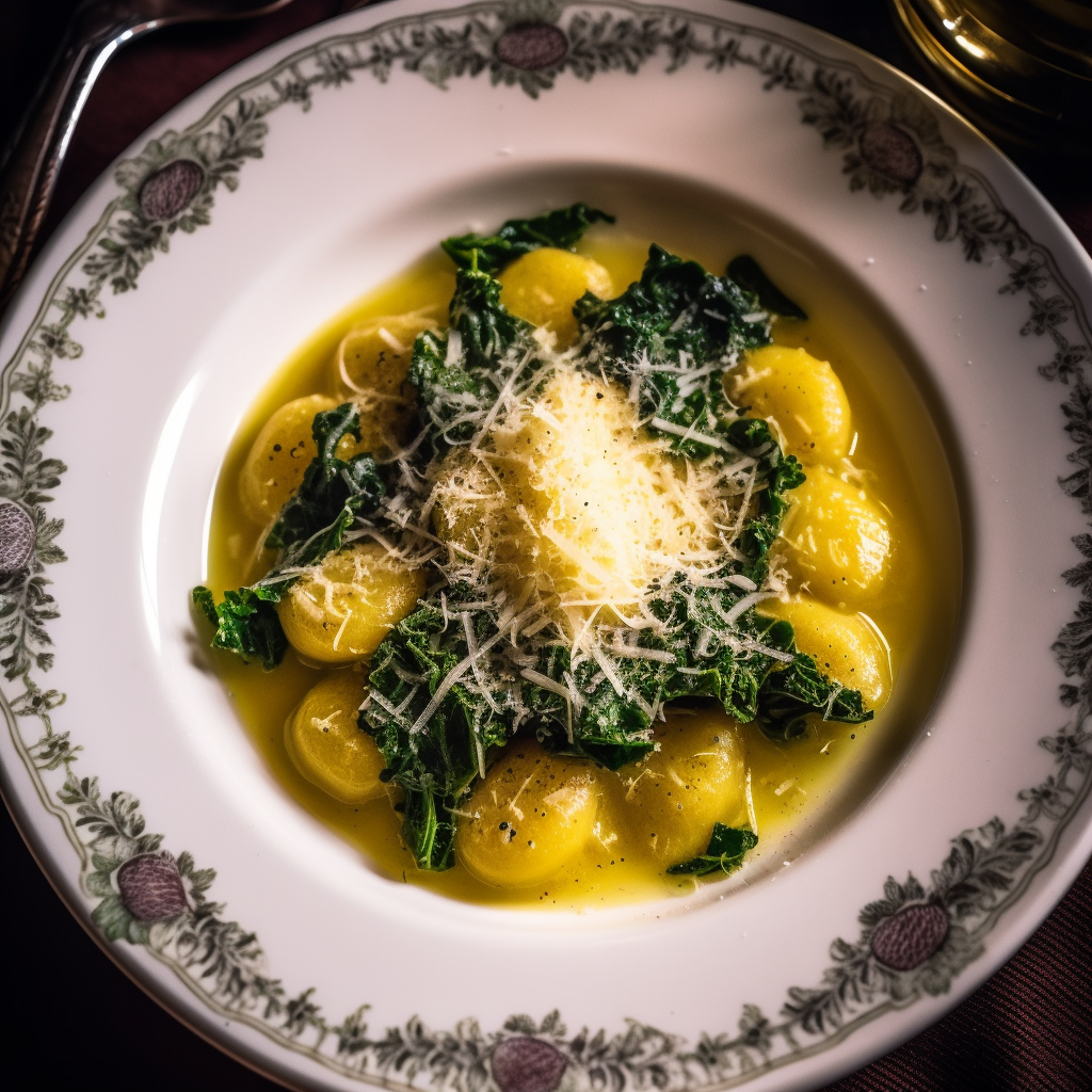 Gluten-Free Polenta Gnocchi With Savoy Cabbage And Cheese | Kerry Cooks