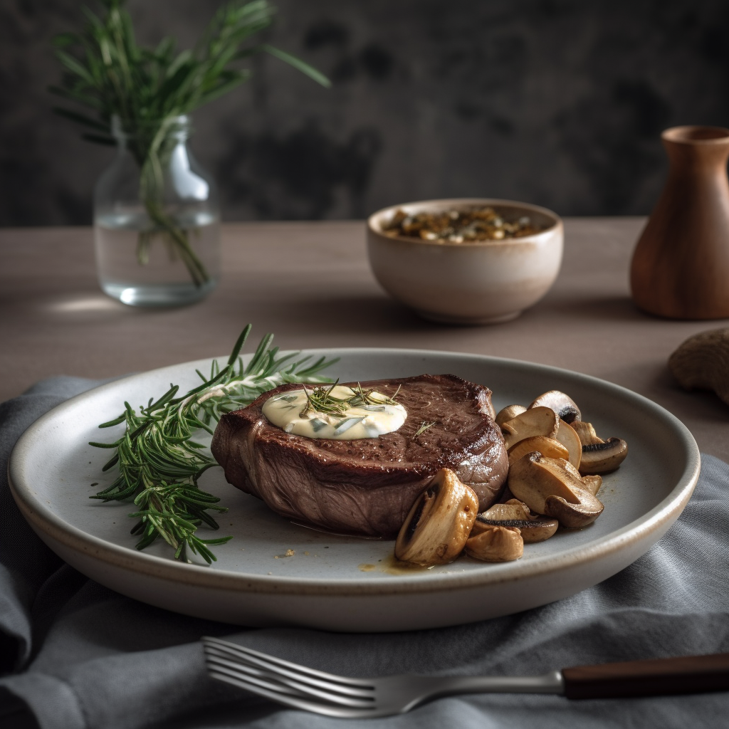 Succulent Oven-Baked Ribeye Steaks With A Lush Cream Sauce | Kerry Cooks
