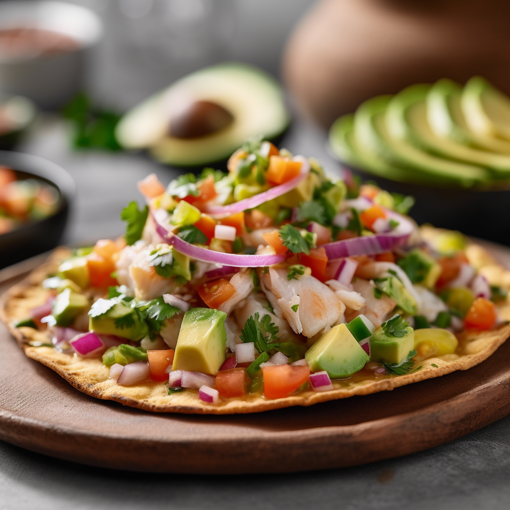Zesty Ceviche Tostadas: A Refreshing Mexican Delight | Kerry Cooks