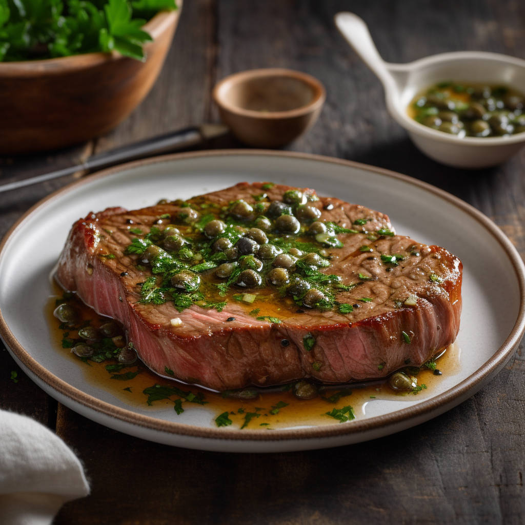 Succulent Steak With Zesty Lemon And Capers | Kerry Cooks