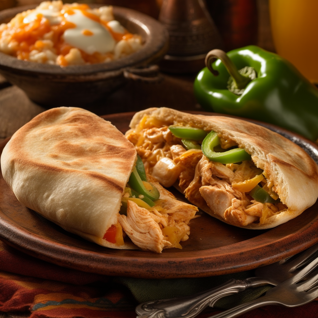 Quick & Easy Chicken Pita Fajita Feast Kerry Cooks