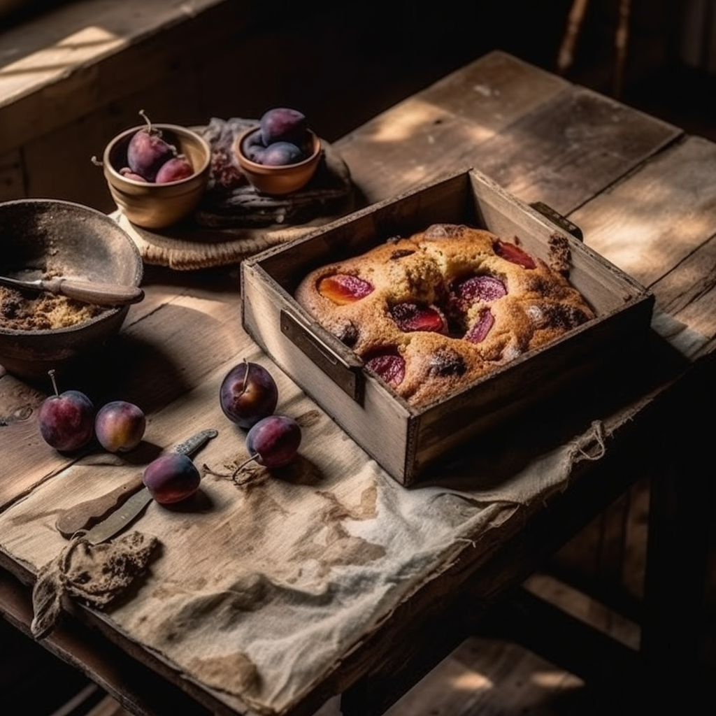 Rustic And Comforting Plum Cake Recipe | Kerry Cooks