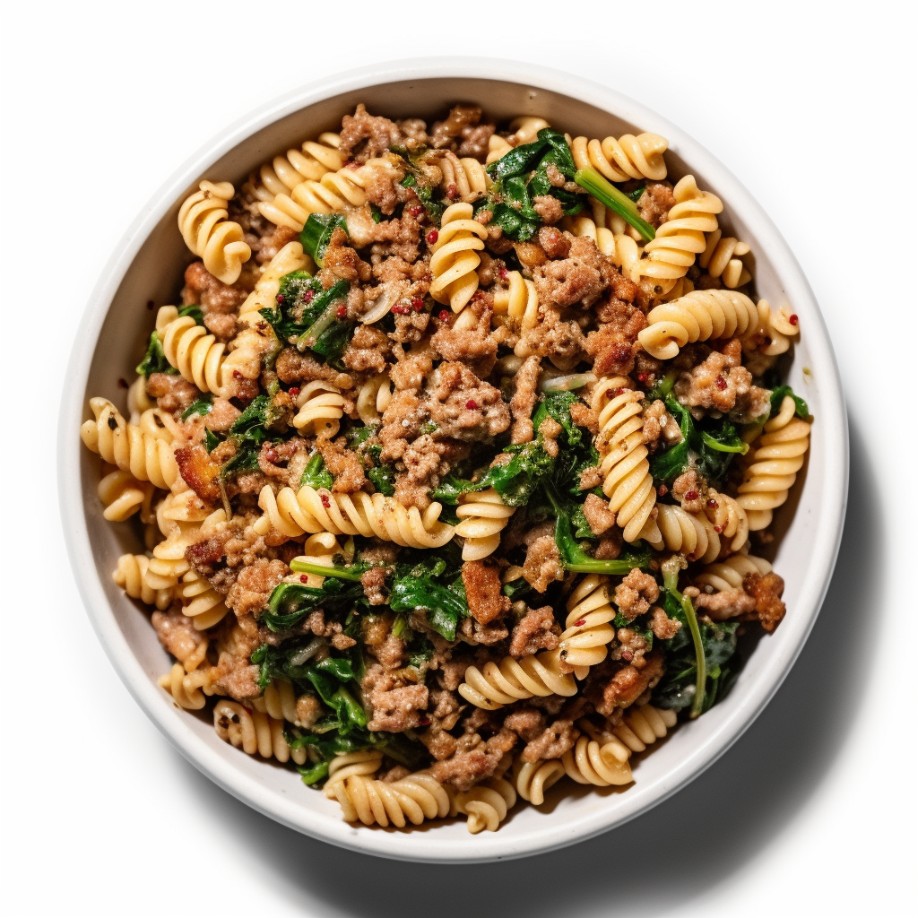 Hearty Spicy Sausage & Rapini Pasta - A Family Favorite | Kerry Cooks