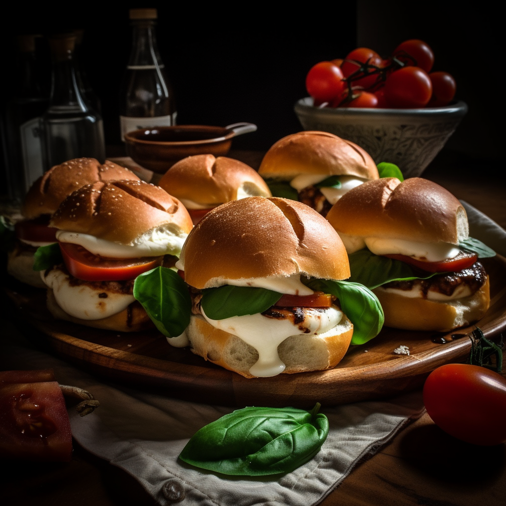Delightful Italian Caprese Sliders For Perfect Snacktime | Kerry Cooks