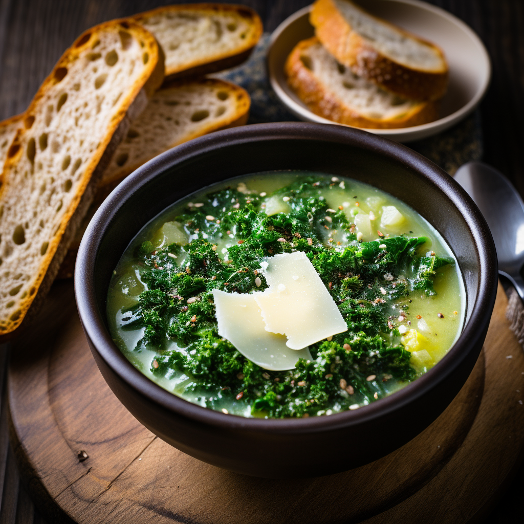Cozy Italian Kale And Potato Soup Perfect For Autumn Evenings | Kerry Cooks