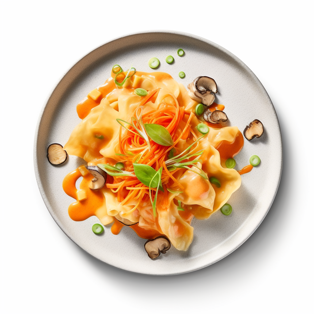 Rice Noodles With Wonton & Mushroom Sauce - A Chinese Delight | Kerry Cooks