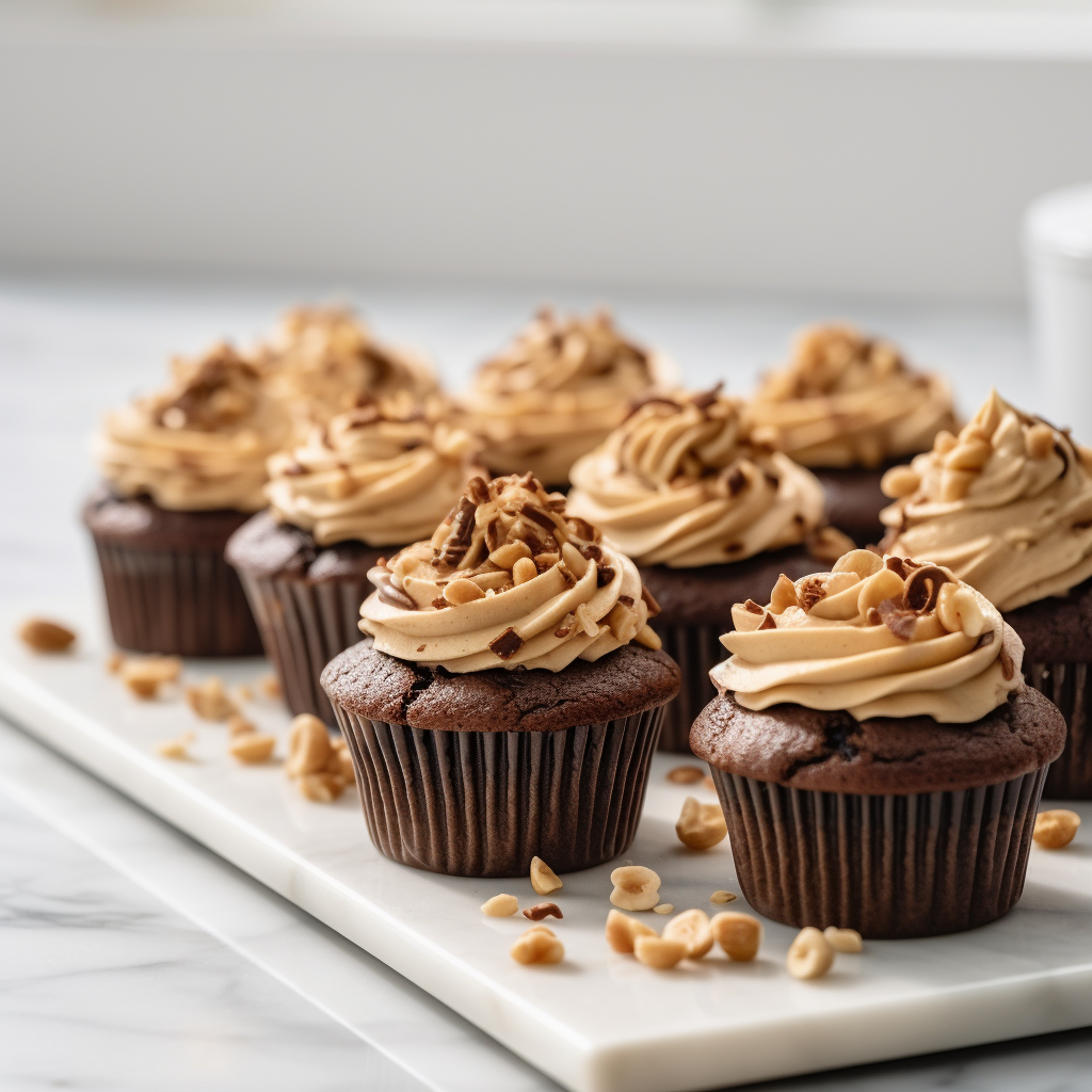 Irresistible Chocolate Peanut Butter Cupcakes For Family Treats | Kerry Cooks