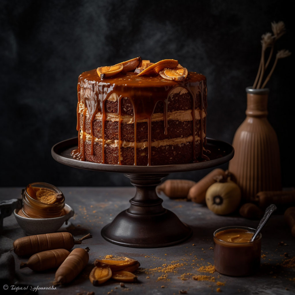 Homemade Banana Cake With Caramel Icing Delight | Kerry Cooks