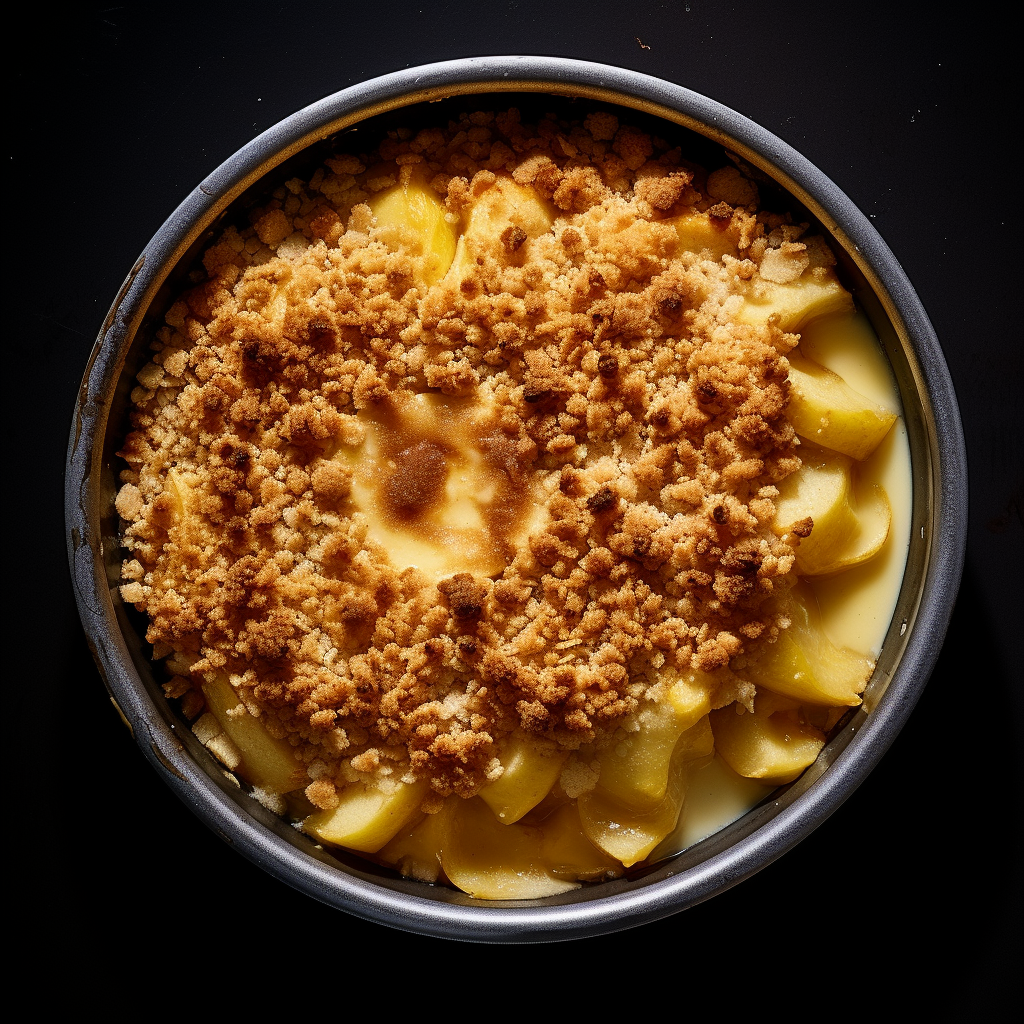 Delicious Meyer Lemony Apple Crumble Perfect For Dessert | Kerry Cooks