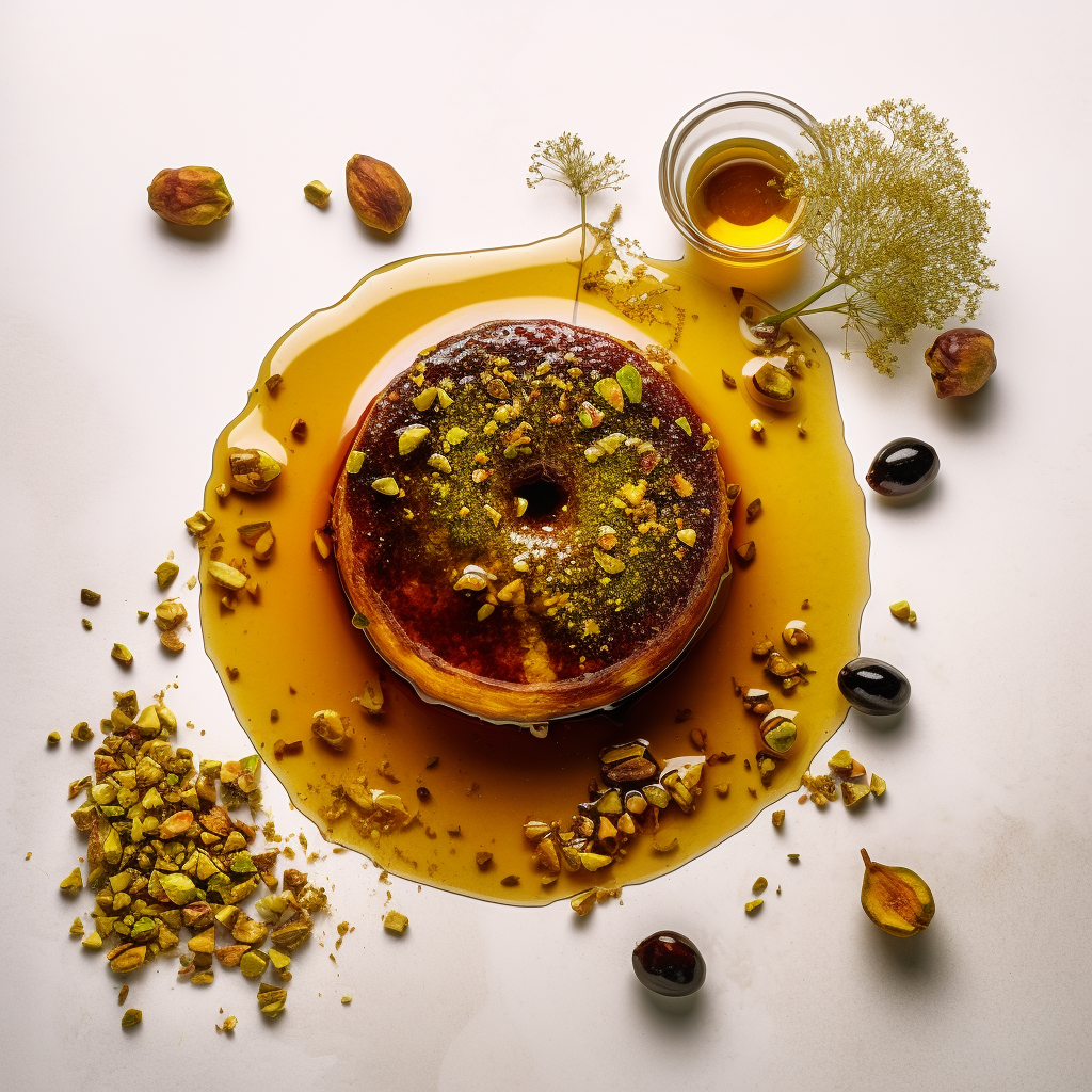 Mouthwatering Greek Style Honey And Pistachio Cake | Kerry Cooks