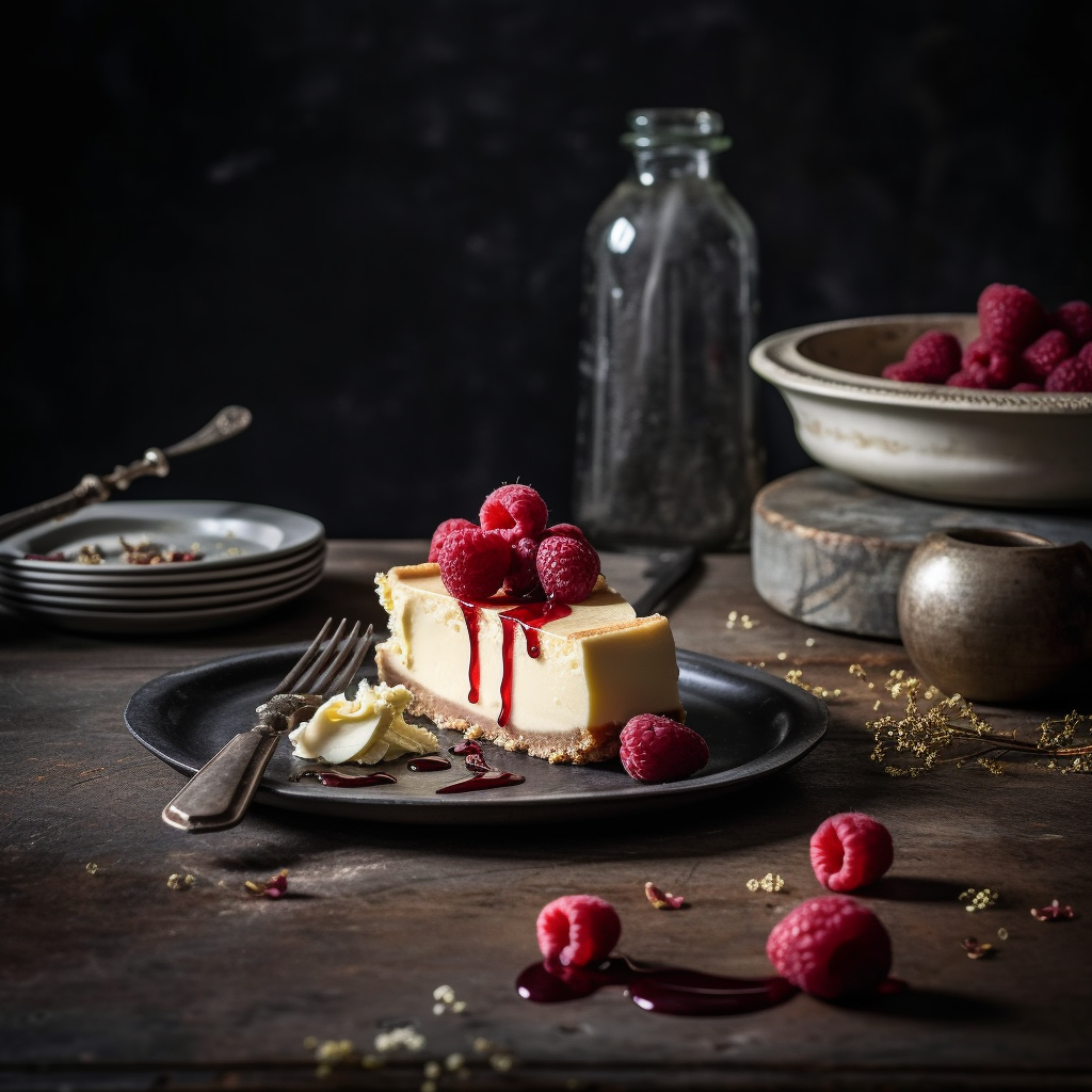 Heavenly White Chocolate Cheesecake With Fresh Raspberries | Kerry Cooks