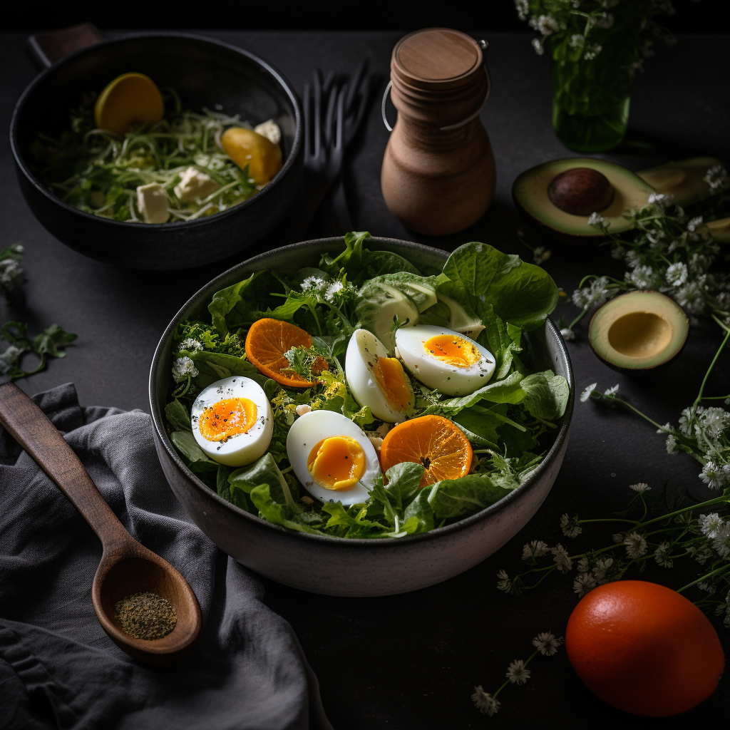 Crisp Green Salad With Zesty Orange Juice Dressing | Kerry Cooks