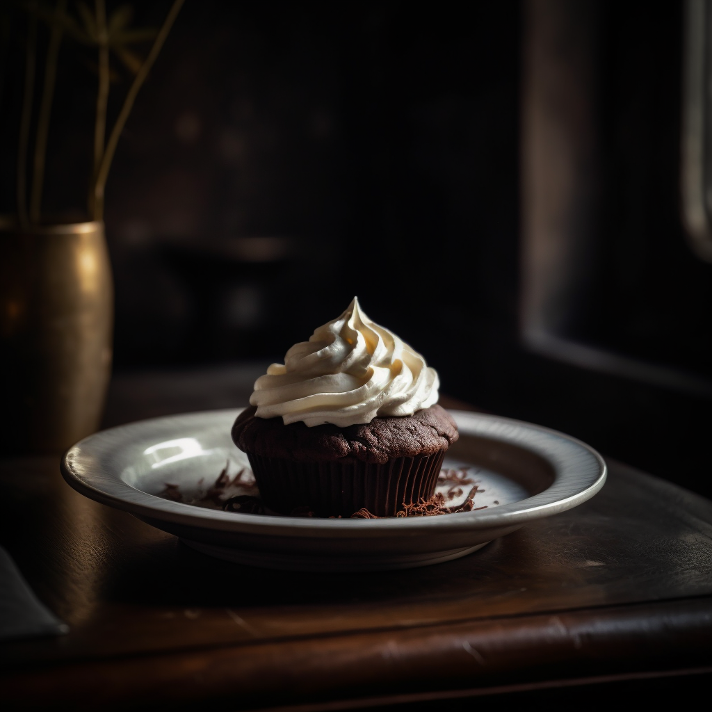 Delectable Chocolate Cupcakes With Vanilla Whipped Cream Frosting | Kerry Cooks