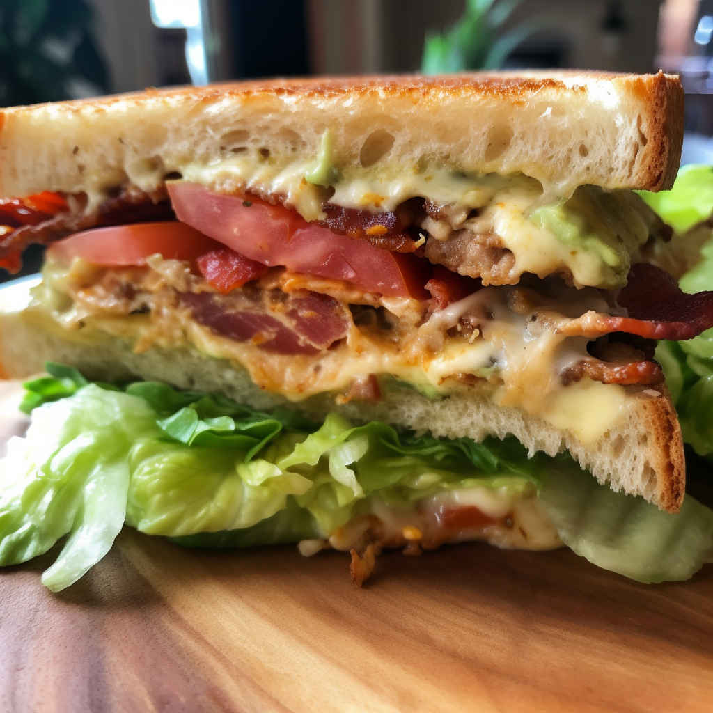 Scrumptious Turkey BLT With Creamy Dijon Mustard Spread | Kerry Cooks